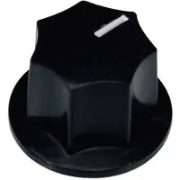 Boston KB-140-L Knop voor Jocker Bas – Zwart, Groot