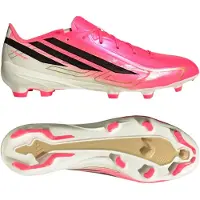 Adidas Voetbalschoen 'F50 Hyperfast League' crème / donkerroze / zwart