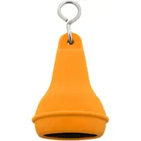 Combicraft Hotel sleutelhanger Mayfair met open onderkant 41x70mm oranje - 10 stuks