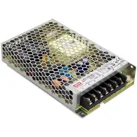 MEAN WELL SCHAKELENDE VOEDING 150 W 12 V - ENKEL VOOR PROFESSIONEEL GEBRUIK - COMPACT 1U LAAG PROFIEL