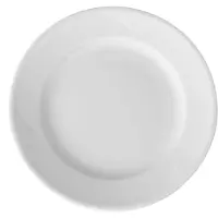 Hendi Snack Bord Plat Porselein | 28 cm (6 stuks)