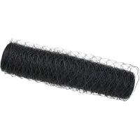 vidaXL Lasdraad omheining, 0,6 x 25 meter, PVC, grijs