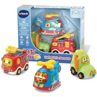 Vtech Tut Tut Bolides Coffret trio nr. 2 (pompiers + ambulance + citadine)
