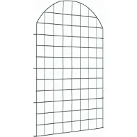 vidaXL Vijverhekset 8 st 50 x 80 cm Staal Groen