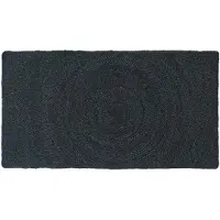 vidaXL Vloerkleden Donkergrijs 60 x 110 cm Jute