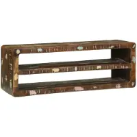vidaXL TV Kast Multikleur 100 x 32 x 36 cm Massief gerecycled hout