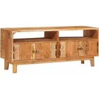 vidaXL Opbergkasten Bruin 110 x 30 x 45 cm Massief Mango Hout