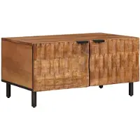 vidaXL Salontafel Bruin 80 x 50 x 40 cm Massief Mango Hout
