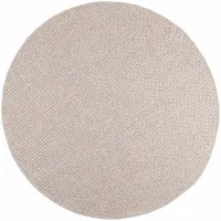 vidaXL Vloerkleden Rond FARO Crème Ø 160 CM Polyester