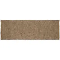 vidaXL Vloerkleden Grijs 60 x 250 cm Jute