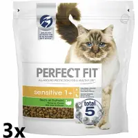 Perfect Fit - Kattenvoer - Sensitive Kalkoen - 3x1,4kg