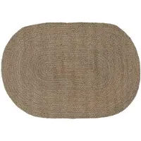 vidaXL - Vloerkleden - Grijs - 122 - x - 183 - cm - Jute