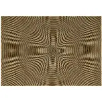 vidaXL Gebied Tapijt Zwart 240 x 340 cm Jute