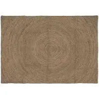 vidaXL Vloerkleden Grijs 140 x 200 cm Jute