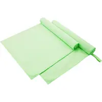vidaXL Sporthanddoeken 2 st Groen 180 x 90 cm Polyester en polyamide