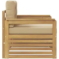 vidaXL Buitensofa Polyester Wit