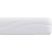 vidaXL Matras, middenhard, 200 x 200 cm, wit