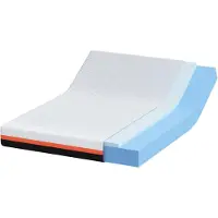vidaXL Matras, wit en zwart, 140 x 190 cm, jacquardstof