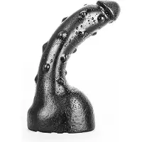 Bubble Toys - Pimpy - Anaal Dildo - Zwart - 3 maten Large