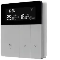 Avatto Slimme waterverwarmingstermostaat WT50 3A Wi-Fi Tuya, Thermostaat, Grijs