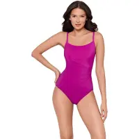 Miraclesuit Rock Solid Starr Badpak Framboise Roze 40