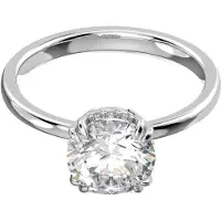 Swarovski Ring 'Stilla' zilver / wit