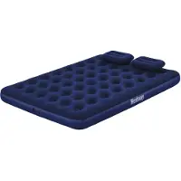 Bestway Tweepersoons luchtbed met externe handpomp, afmetingen 203 x 152 x 22 cm