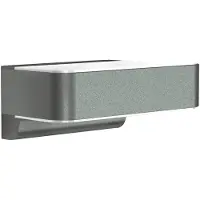 Steinel buitenlamp L 810 C, antraciet, op-/neerlicht met Bluetooth Connect
