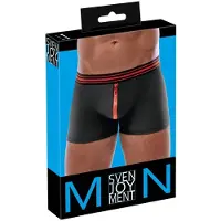 Sven Joyment Opvallende Short met Rode Rits Maat Large