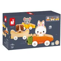 Janod - Boerderij - Magnetische huisdieren auto's