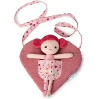 Lilliputiens pop Aline met hartvormige tas - speelpop voor kinderen