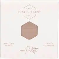 Cent Pur Cent Minerale Compacte Oogschaduw Café Au Lait 1,5 g Make-up
