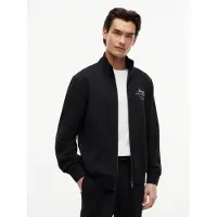 Tommy Hilfiger Sweatvest zwart / wit