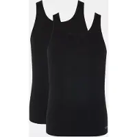 Sloggi men GO ABC 2.0 Tank Top 2P Heren Onderhemd - Zwart - Maat L