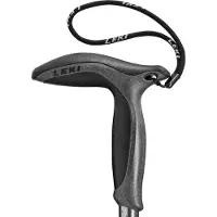 LEKI Super Micro Wandelstok (Maat - OS, Kleur - Gun-mtl/drk-anthrte/coppr)