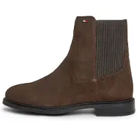 Tommy Hilfiger Chelsea boots donkerbruin