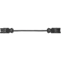 Bachmann installatiestekker stroomkabel - Wieland GST18 - GST18 - LSZH / zwart - 1 meter