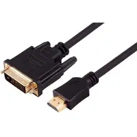 S-Impuls HDMI Stecker / DVI-D (24+1) Stecker verg. 3m