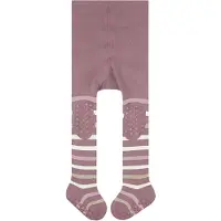 Falke Multi Stripe Noppen op de zool katoen panty baby rood - maat 80-92