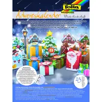 Folia 9398 Adventskalender, knutselset winterlandschap