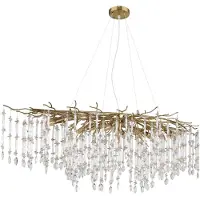 Globo Hanglamp Gloria 150cm goud