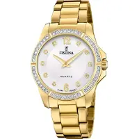 Festina Analoog horloge '- Watch Mademoiselle - Quartz watch movement - Watch case width: 34.5 mm' zilver
