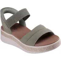 SKECHERS Sandaal 'Slip-Ins: BOBS Sun Ray' groen