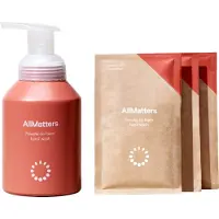 Allmatters Starterkit - Handzeep Navulling - Herbruikbare Fles - Veganistisch - Dierproefvrij - Hypoallergeen