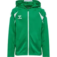 Hummel Sportief sweatvest groen / wit
