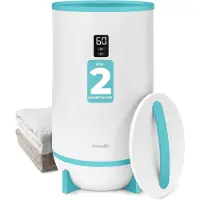 SereneLife Handdoek verwarmer – Elektrische Towel warmer met Geurfunctie – Automatische Uitschakeling – Blauw