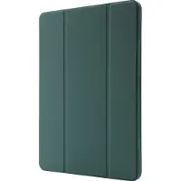 Mobigear Tablethoes geschikt voor Apple iPad Air 11 Inch (2025) Hoes | Tri-Fold Gel Bookcase + Stylus Houder - Groen