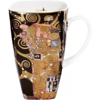 Goebel - Gustav Klimt | Koffie / Thee Mok De Vervulling | Beker - porselein - 450ml - met echt goud