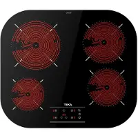 Teka Total Tcc 64310 Keramische Kookplaat 60 Cm 4 Branders