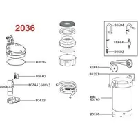 Eheim 2036/2235/2236 Filtermediacanister